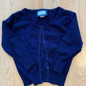 Francesca Navy Button Down Cardigan